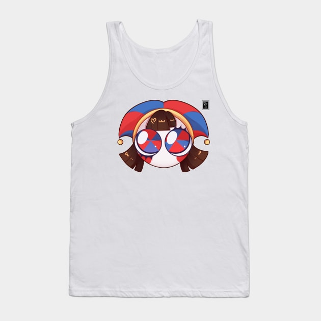 Cute Pomni Icon Tank Top by MitsuDai